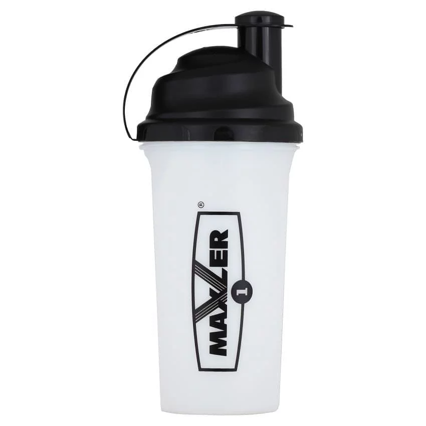 Maxler Shaker Black 700 ml - Black - White 1-C print фото