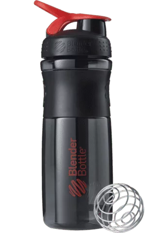 BlenderBottle SportMixer 828 ml Black/Red [черный/красный] фото