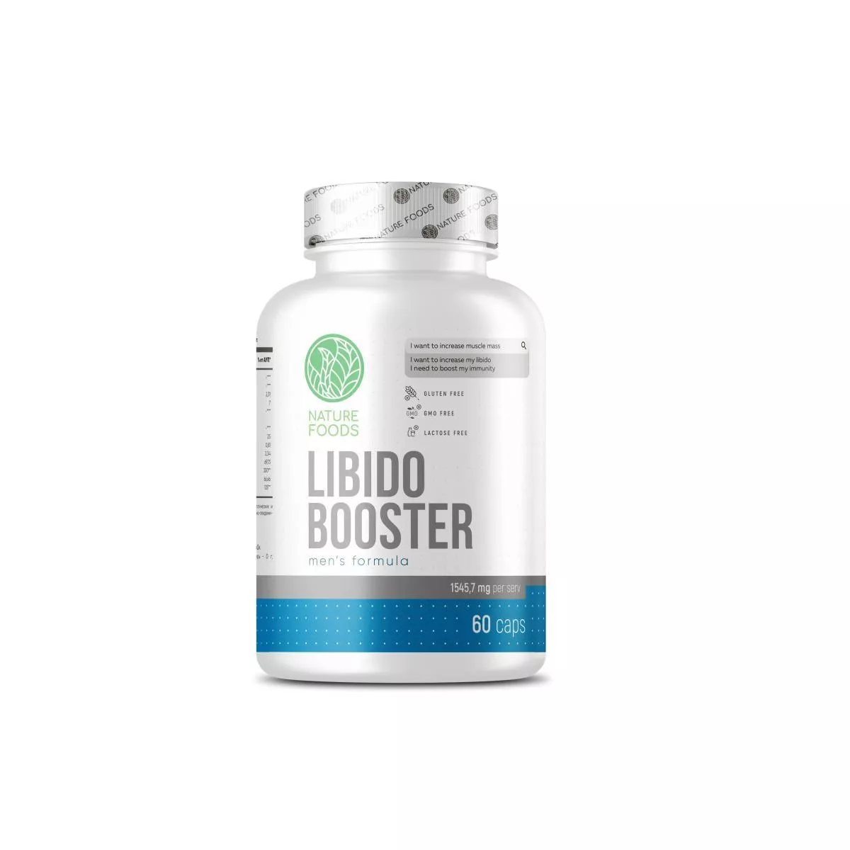 Nature Foods Libidobooster Men's Formula 60 caps фото