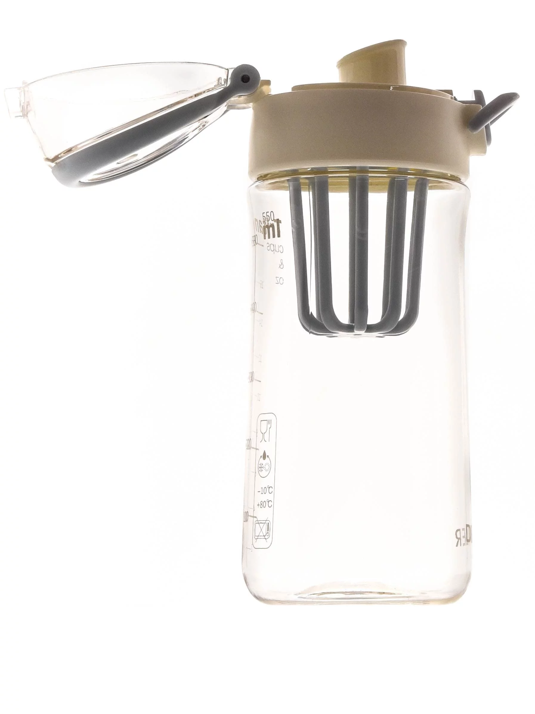 Бутылка для воды Diller D38-550 ml (Белый) фото