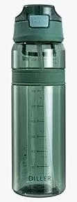 Бутылка для воды Diller D36 700 ml (Зеленый) фото