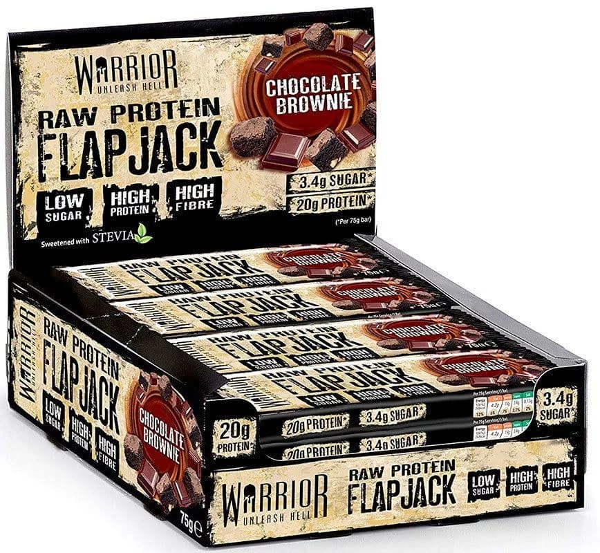 Warrior Raw Protein Flapjack 75g фото