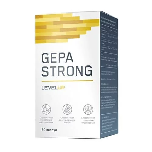 LevelUp Gepa Strong 60 caps фото