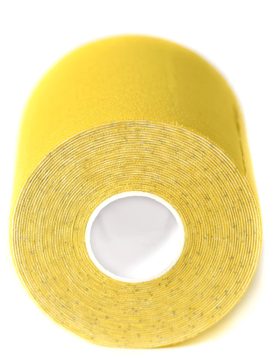 FitRule Кинезио Тейп Tape 5 cм х 5 м (Желтый) фото