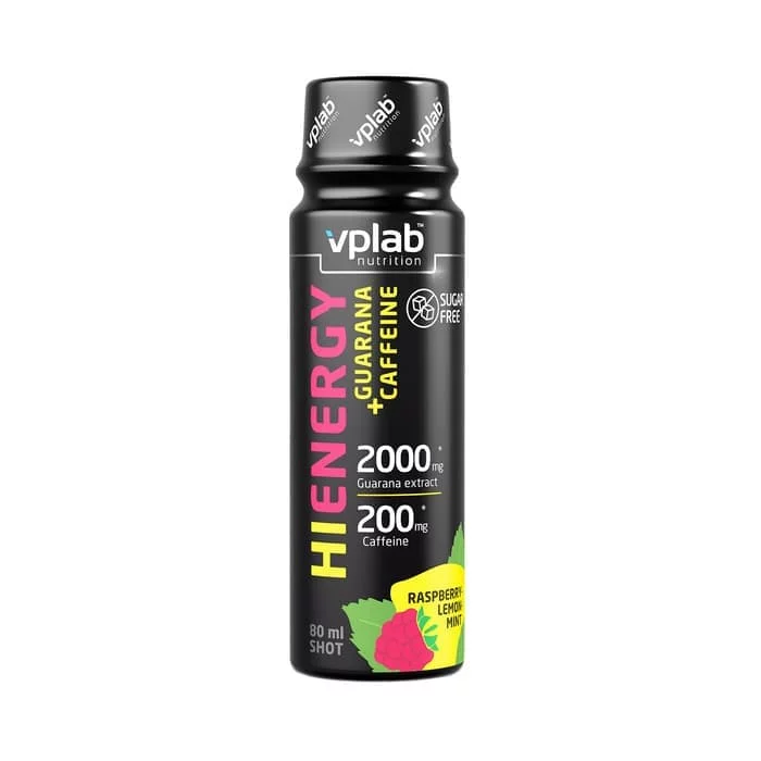 VPLab HiEnergy Guarana+Caffeine Shot 80 ml фото