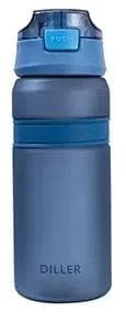 Бутылка для воды Diller D37 700 ml (Синий) фото