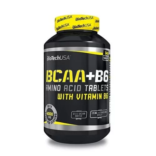 BioTech BCAA+B6 340 tabs фото