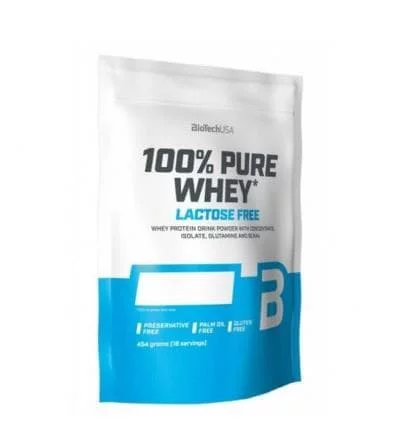 BioTech 100% Pure Whey Lactose Free 454g фото