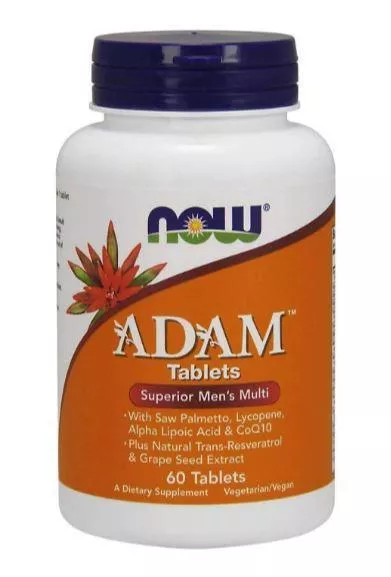 NOW ADAM Male Multi 60 tabs фото