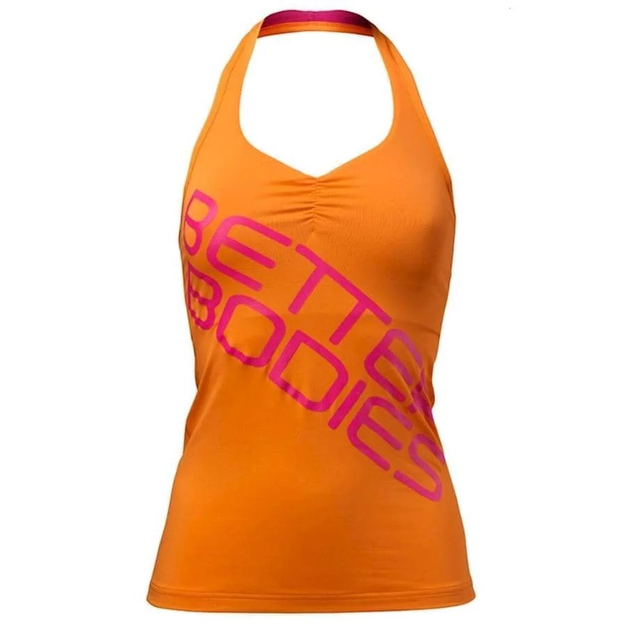 картинка Better Bodies Halterneck tank top оранжевая от магазина спортивного питания «2scoop»