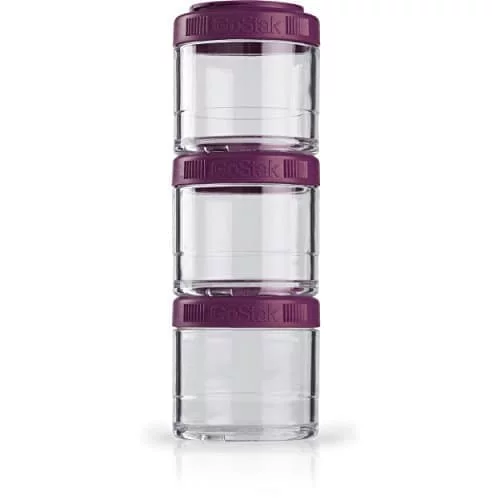 BlenderBottle GoStak (3 pack) 100 ml Plum [сливовый] фото