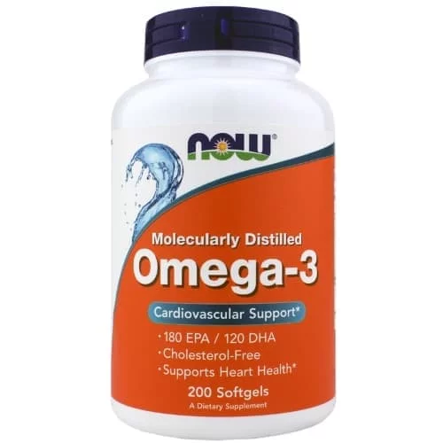 NOW Omega-3 1000 mg 200 sof фото