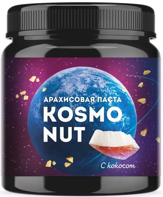 KosmoNut Арахисовая паста с кокосом 270g фото