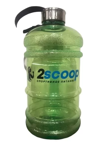 2scoop Бутыль 1.3 L металлическая крышка (Зелёный) фото