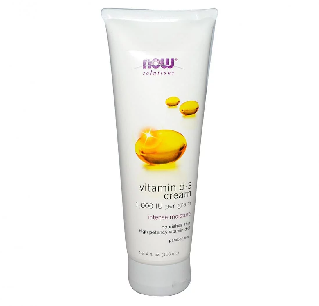 NOW Vitamin D-3 Body Cream 4 oz фото