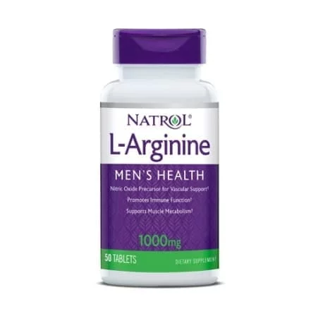 NATROL L-Arginine 1000mg 50 tabs фото