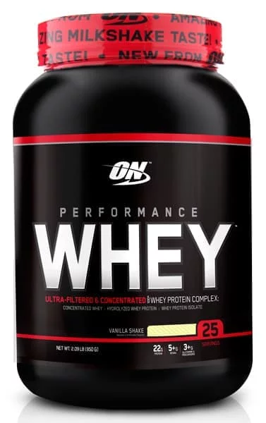 Optimum 100% Whey Perfomance 950g фото