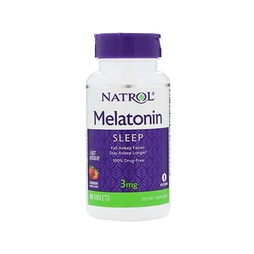 NATROL Melatonin 3mg 90 tabs фото