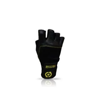 Scitec Перчатки Glove - Yellow Leather Style фото