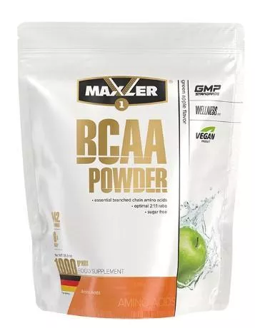 Maxler BCAA Powder 2:1:1 Sugar Free 1000g Bag фото