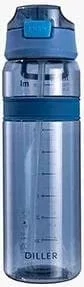 Бутылка для воды Diller D36 550 ml (Синий) фото