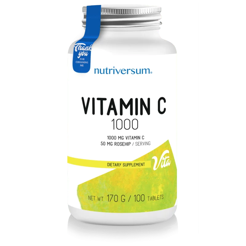 Nutriversum Vitamin C 1000 mg 100 tabs фото