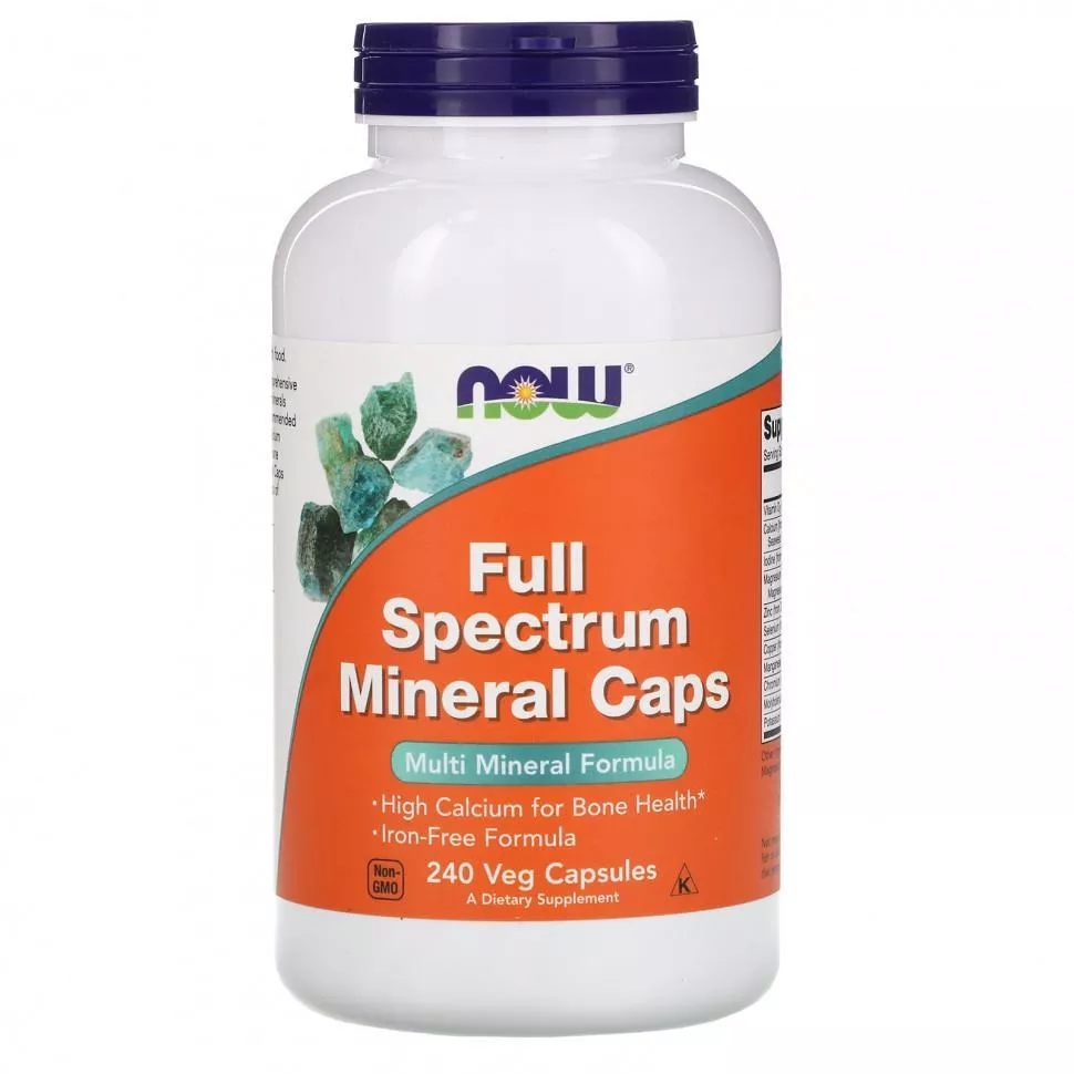 NOW Full Spectrum Mineral 240 vcaps фото