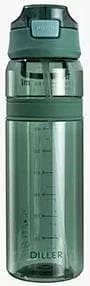 Бутылка для воды Diller D36 850 ml (Зеленый) фото