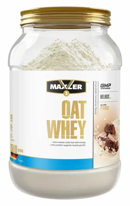 Maxler Oat Whey 1500g (can) фото