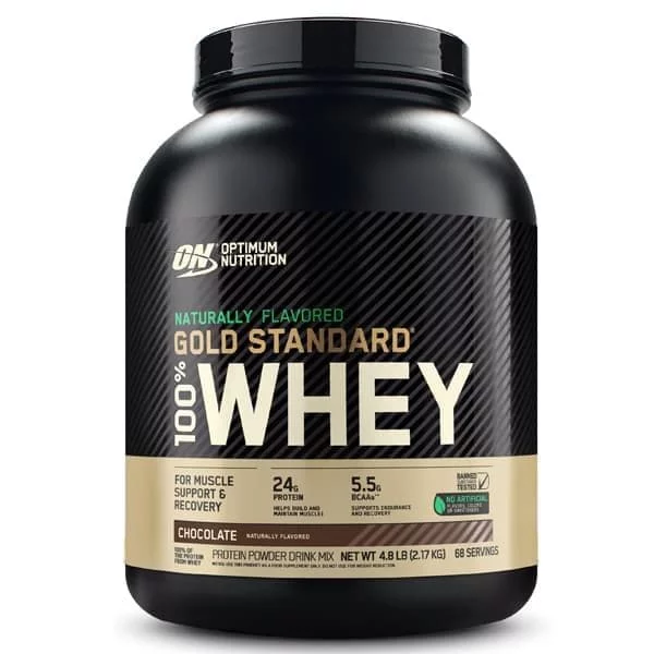 Optimum 100% Whey Gold Standard Natural 2273g фото