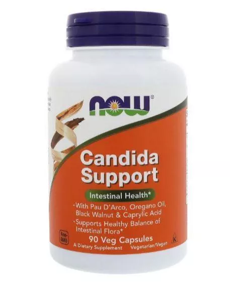 NOW Candida Support 90 vcaps фото