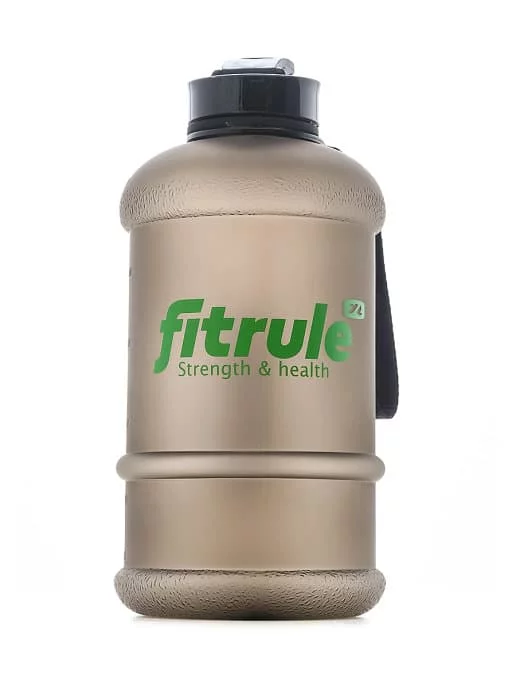 FitRule Бутыль прорезиненная крышка щелчок 1,3L (Черная) фото