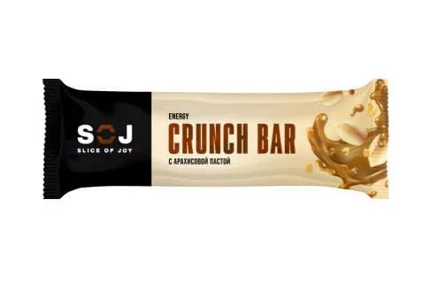 SOJ CRUNCH BAR батончик кранч 40g фото