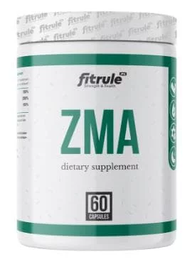 Fitrule ZMA 400mg+ Zinc 25 + B6 3 60 caps фото