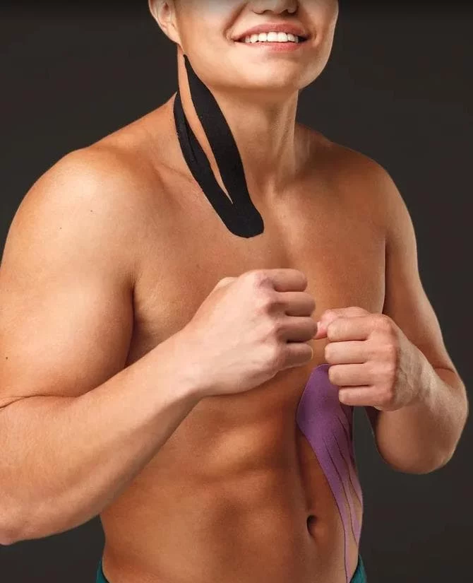 FitRule Кинезио Тейп Tape 7,5 cм х 5 м (Черный) фото