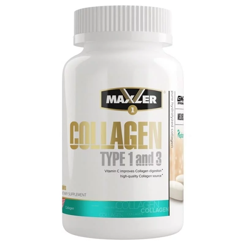 Maxler Collagen Type I & III 90 tabs фото