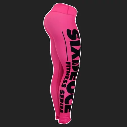 Лосины Six Deuce Fitness Series All Pink Leggings купить недорого,  заказать с доставкой в Москве